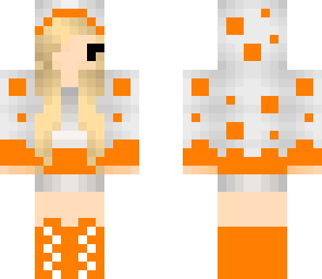 orange cake girl