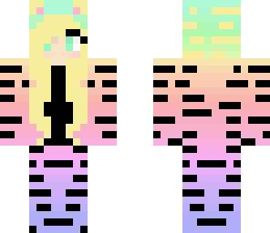 rainbow tiger girl