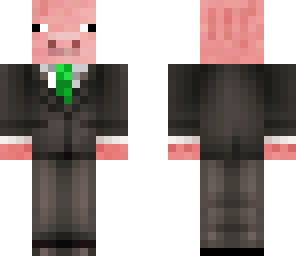 pig in suit