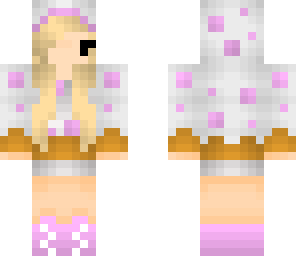 pink cake girl
