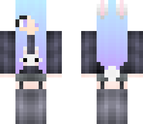 cute bunny girll - colored