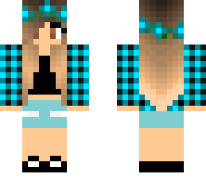 blue cute girl 2