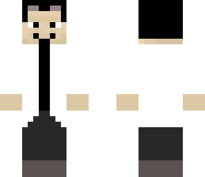 my charcter as a lab person with glasses
