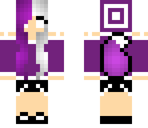 ender herobrine wolf girl
