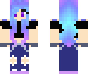 galaxy goth girl