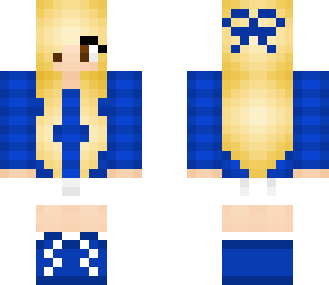 royal blue girl