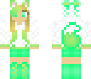 green wolf girl