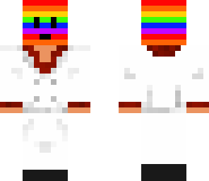 rainbow head