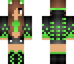 green music girl