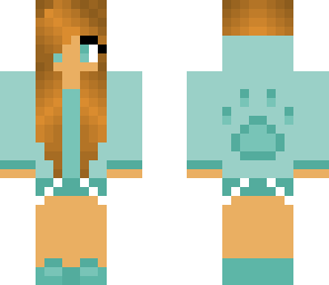 blue wolf girl