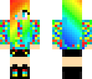 fixed rainbow girl