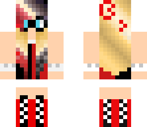 harley quinn with bow