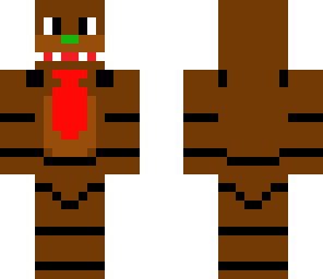 yoshi-fazbear with a tie