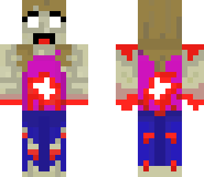 creepy zombie girl