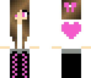 pink valentines girl