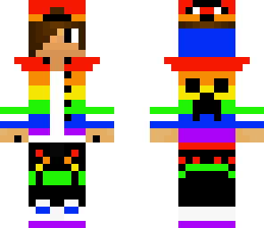 hot rainbow boy