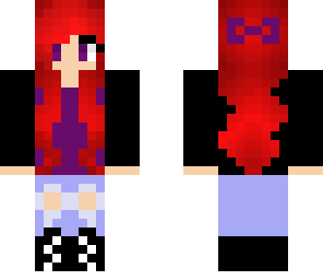 red head goth