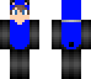 blue panda