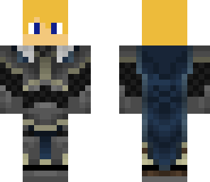 knight in blue