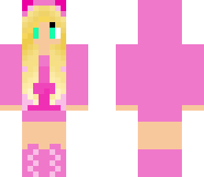 cute pink girl