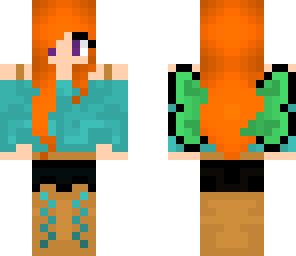 butterfly wings girl