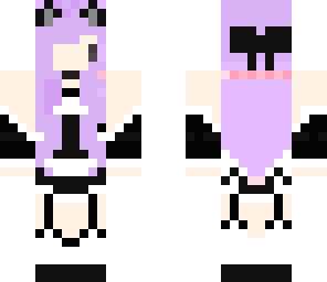 purple cat maid