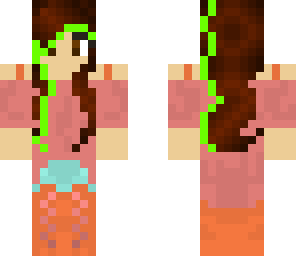 lime highlight girl