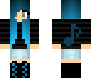 blue girl
