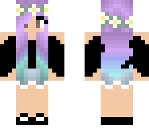cute multi coloured hair