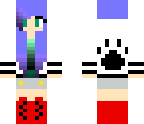 emoish wolf girl