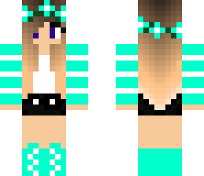 minty flower crown
