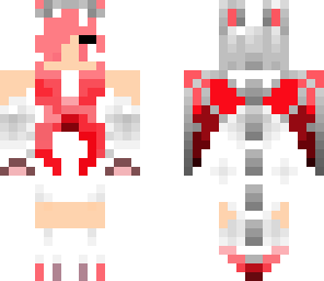 awesome red dragon girl