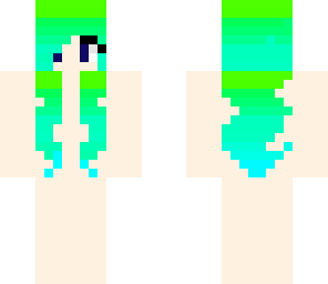 blue green   hair     base