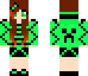 creeper gamer girl