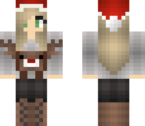 cute raindeer girl
