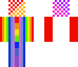 unfinished rainbow man