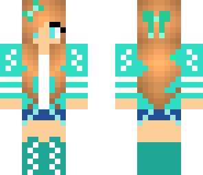 blue schoool girl