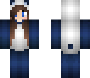 panda azul