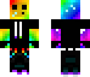 glass rainbow slime