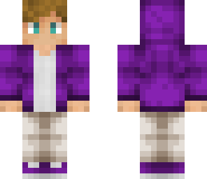 purple hoodie