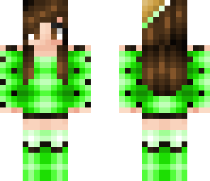 mint chocolate chip icecream girl