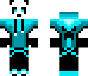 blue panda