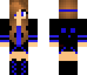 blue girl