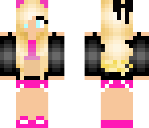 pink wolf girl