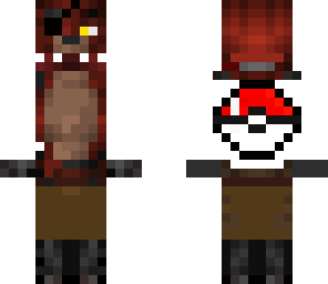 foxy in a pokemon suit