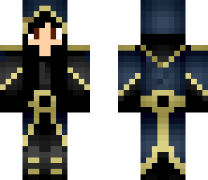 black hair mage woman