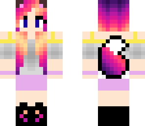 fox sunset girl