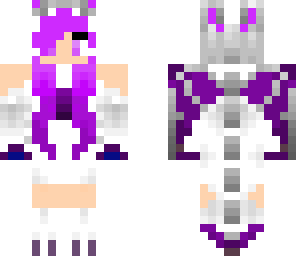purple dragon girl