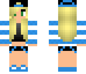 blue cool tomboy