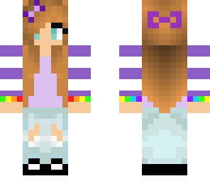 purple girl